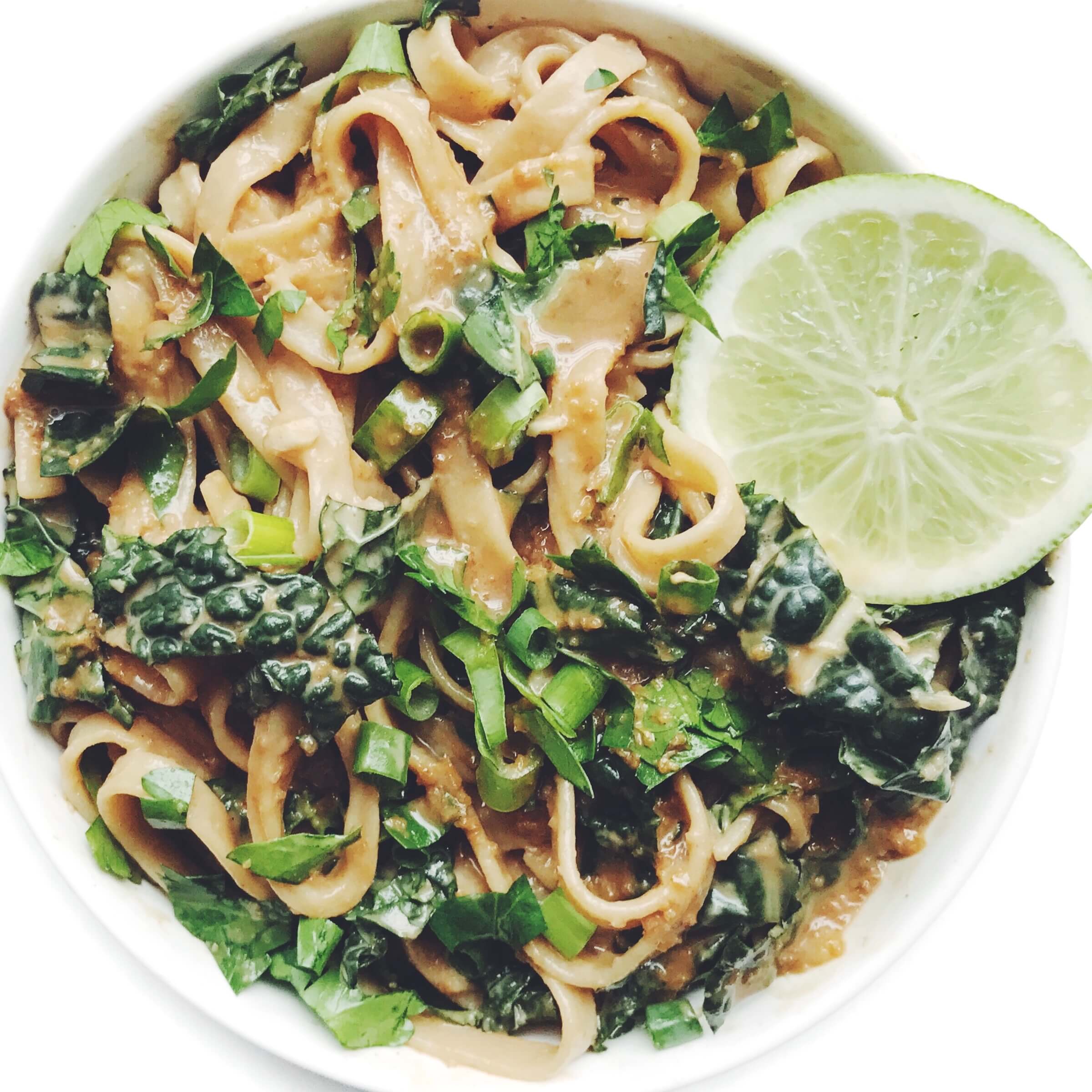 Ginger Peanut Pasta | Feed Your Glow