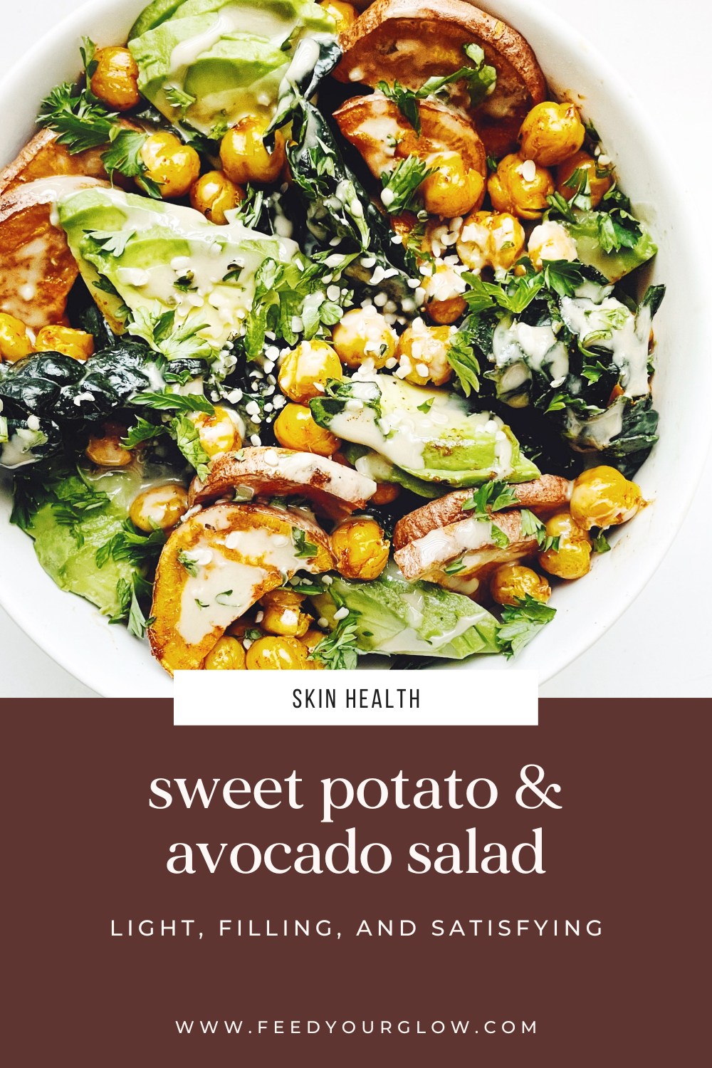 Sweet Potato and Avocado Salad | Feed Your Glow