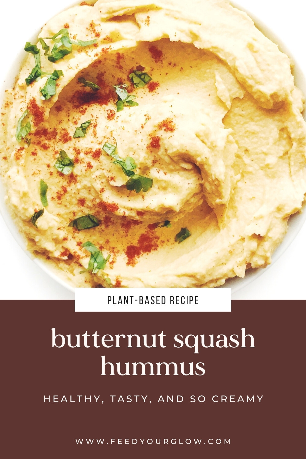 Turmeric Butternut Squash Hummus | Feed Your Glow