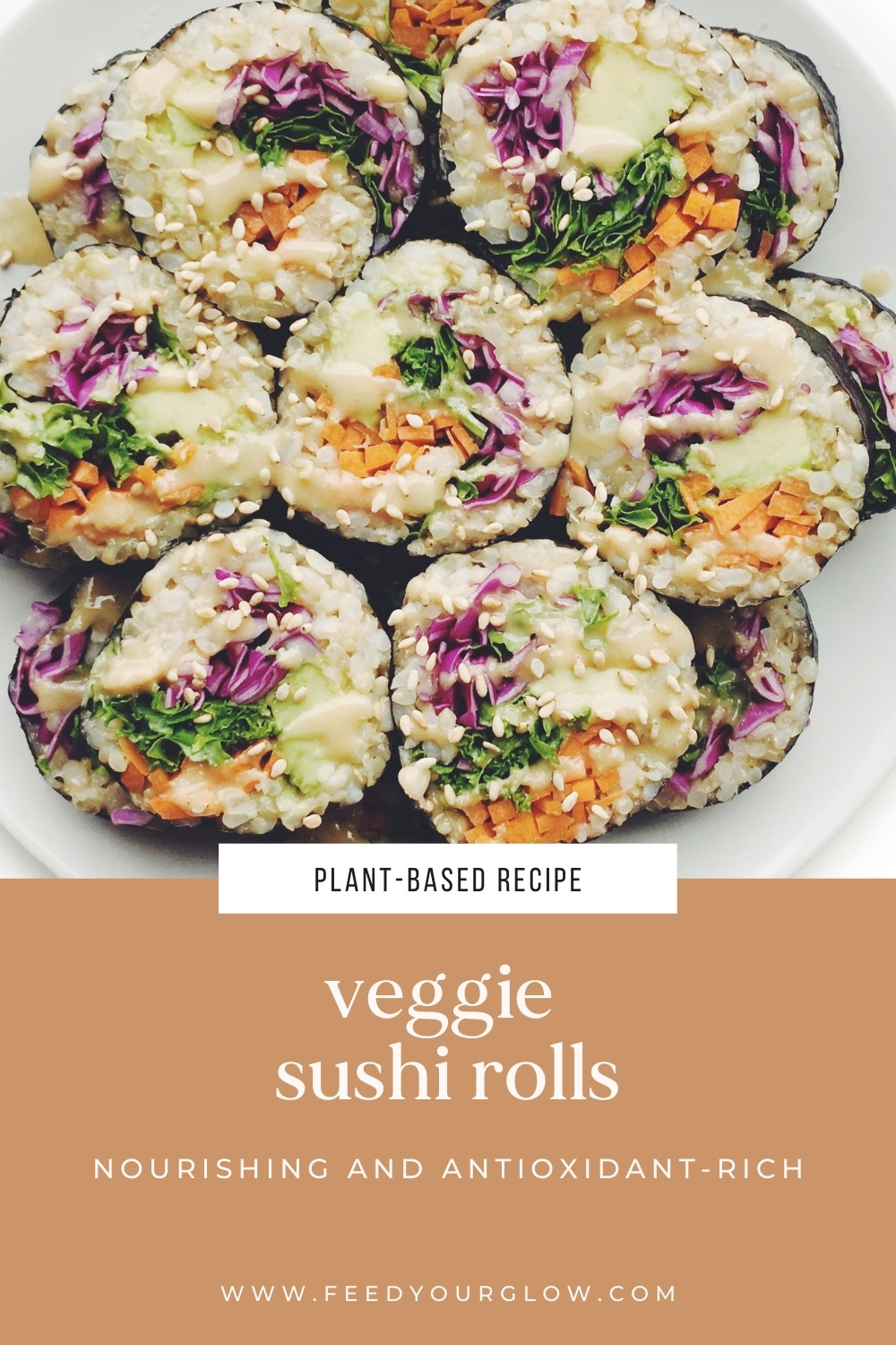 Veggie Sushi Rolls | Feed Your Glow